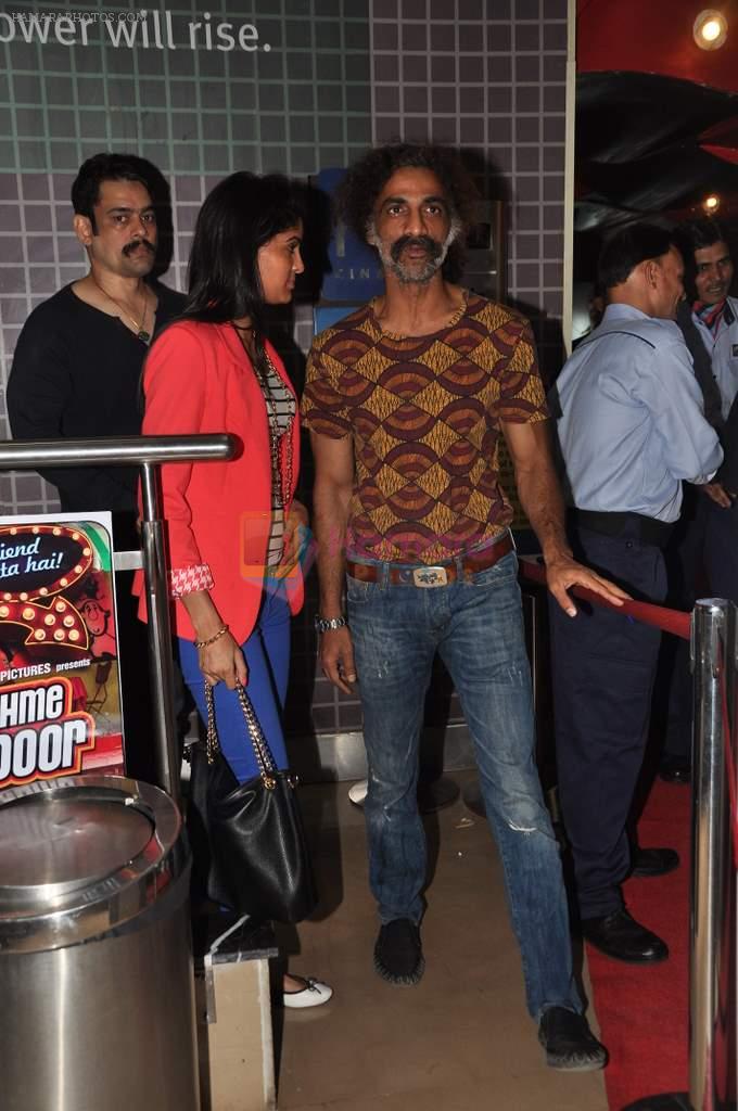 Makrand Deshpande at Chashme Buddoor special screening in PVR, Mumbai on 3rd April 2013