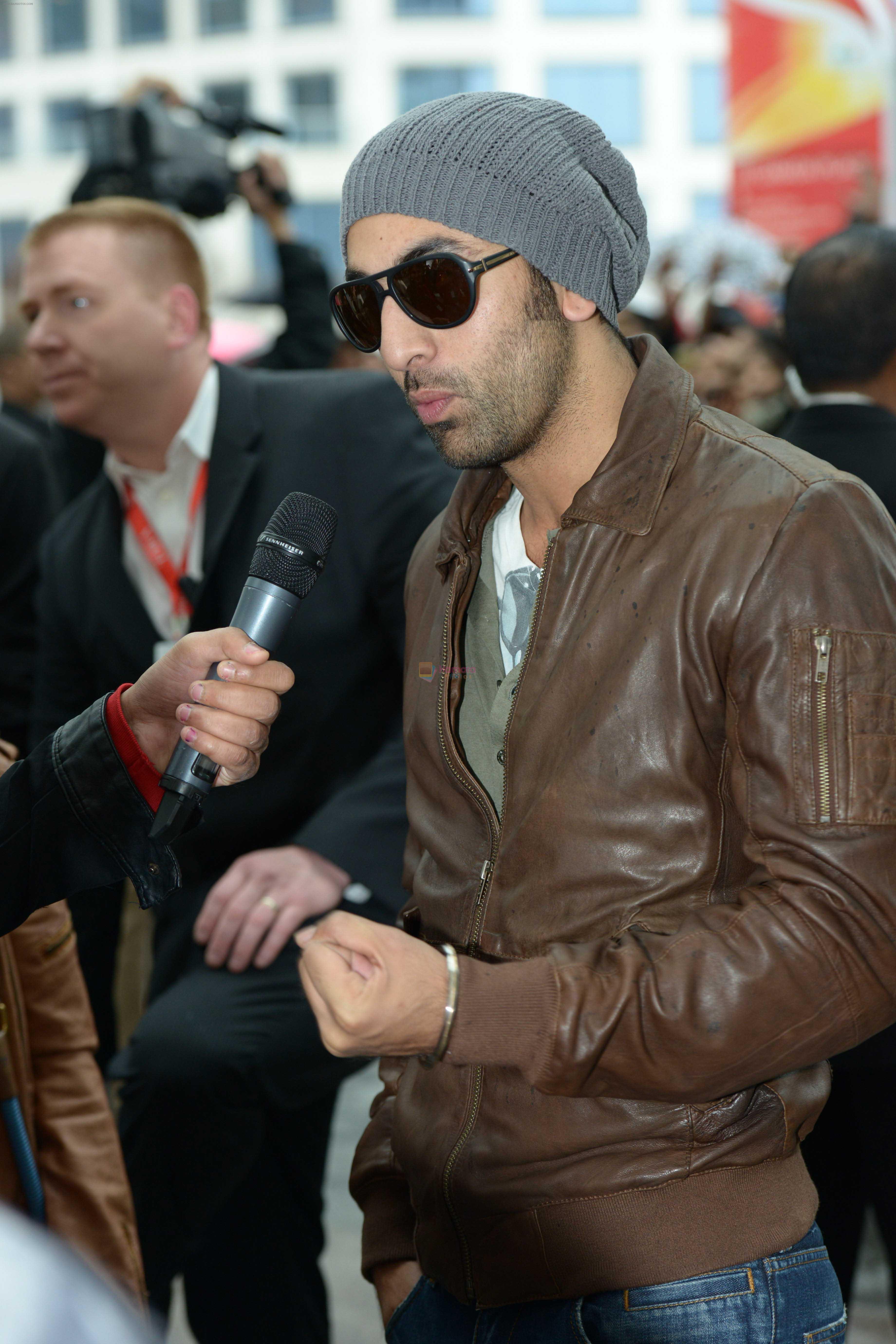 Ranbir Kapoor arrive in Vancouver for TOIFA 2013 on 4th April 2013