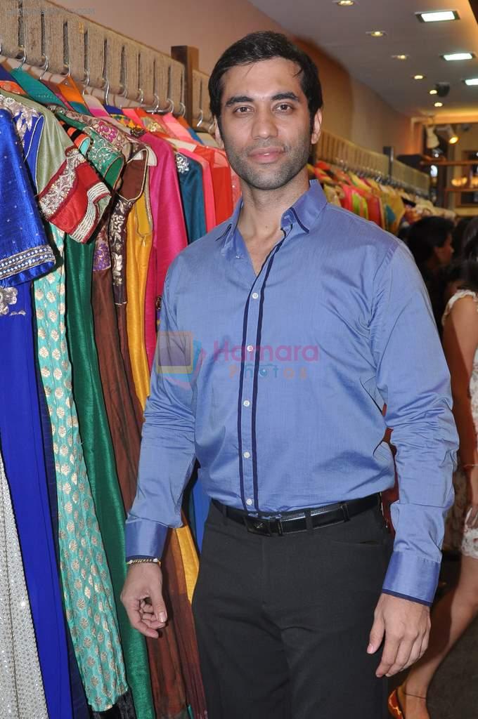 Khushal Punjabi at Nazakat store in Khar, Mumbai on 5th April 2013