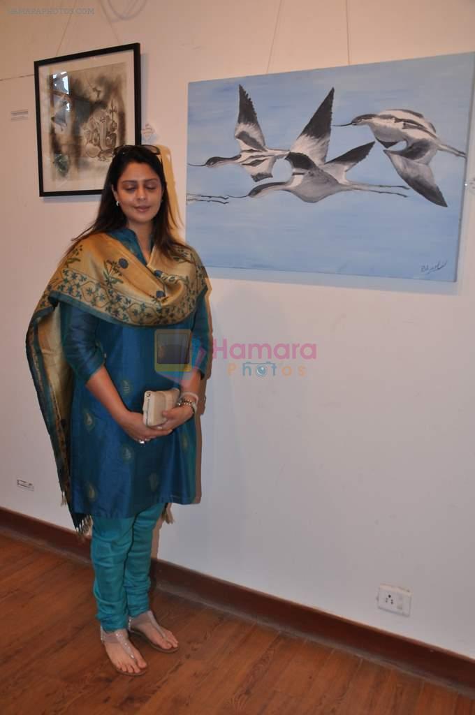 Nagma inaugurate art exhibition by Medscape India in Kalaghoda, Mumbai on 8th April 2013