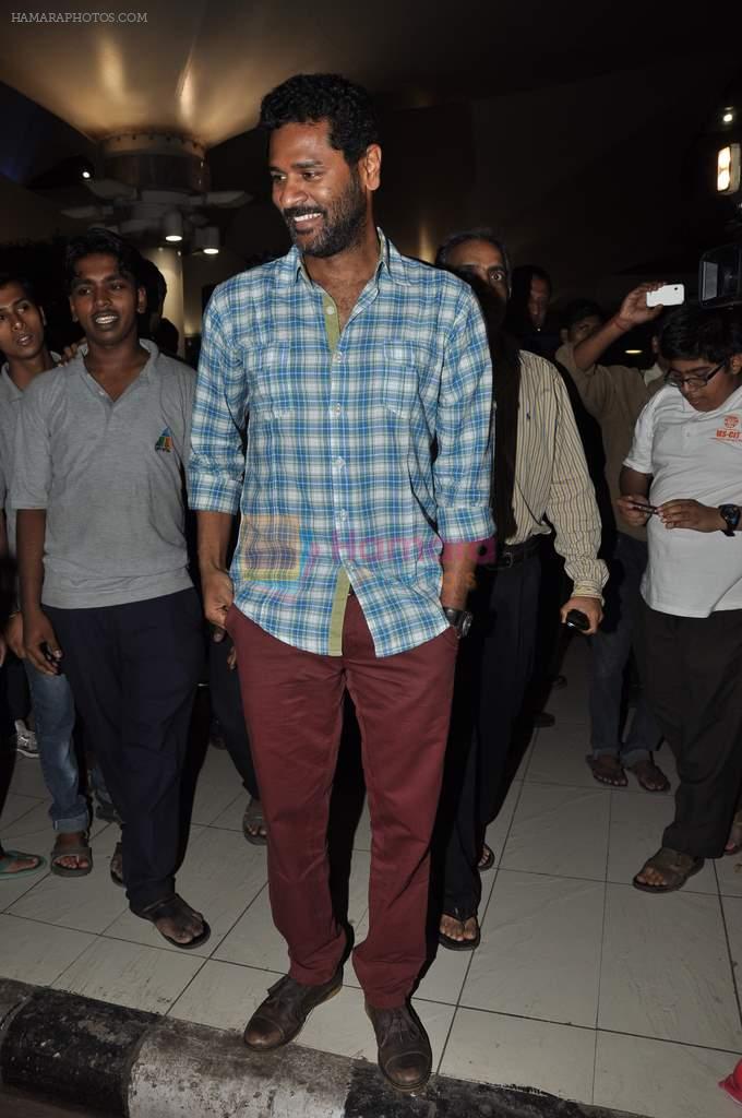 Prabhu Deva arrive from TOIFA 2013 in Mumbai on 8th April 2013