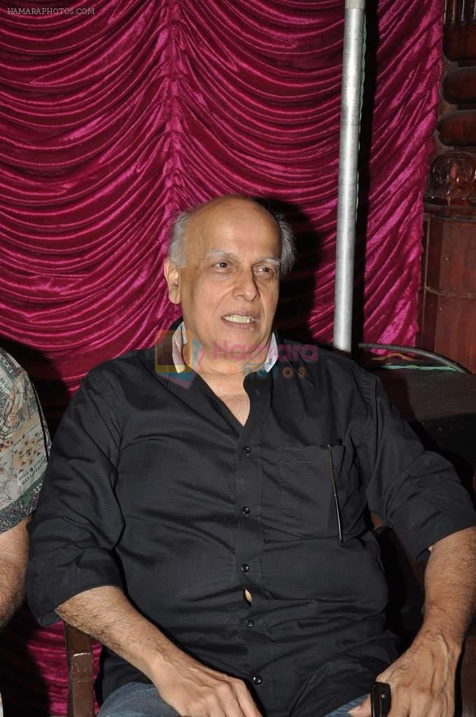 Mahesh Bhatt at the Audio release of Aashiqui 2 at Sudeep Studios in Khar, Mumbai on 8th April 2013