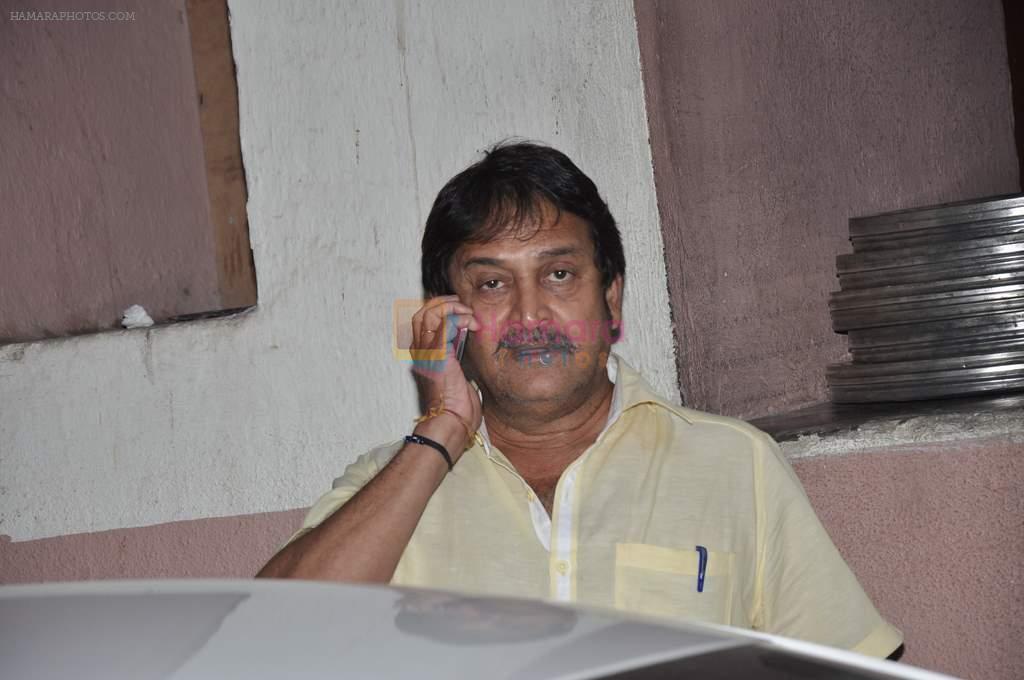 Mahesh Manjrekar at Mahesh Manjrekar's film screneing in Ketnav, Mumbai on 10th April 2013