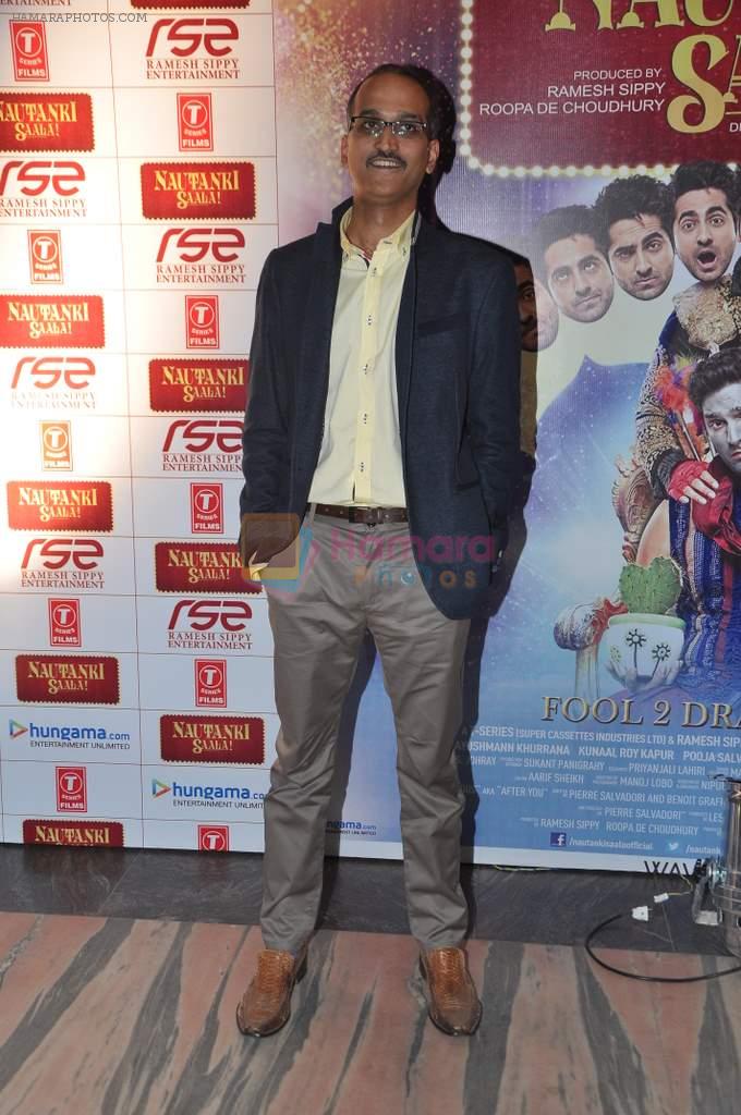 Rohan Sippy at Nautanki Saala screening in Liberty Cinema, Mumbai on 11th April 2013