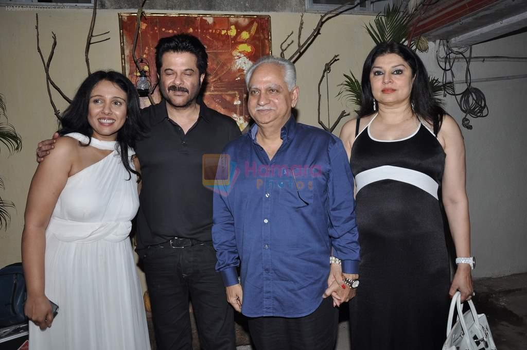 Anil Kapoor, Suchitra krishnamoorthi, Ramesh Sippy, Kiran Juneja at Suchitra krishnamoorthi store The candle Light Launch in Mumbai on 12th April 2013