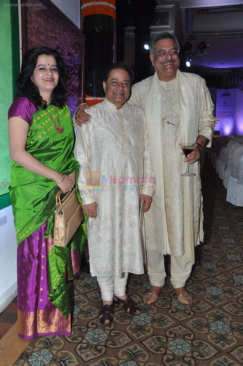 Anup Jalota, Siddharth Kak at Surabhi Foundation Fundraiser event in Taj Colaba, Mumbai on 12th April 2013