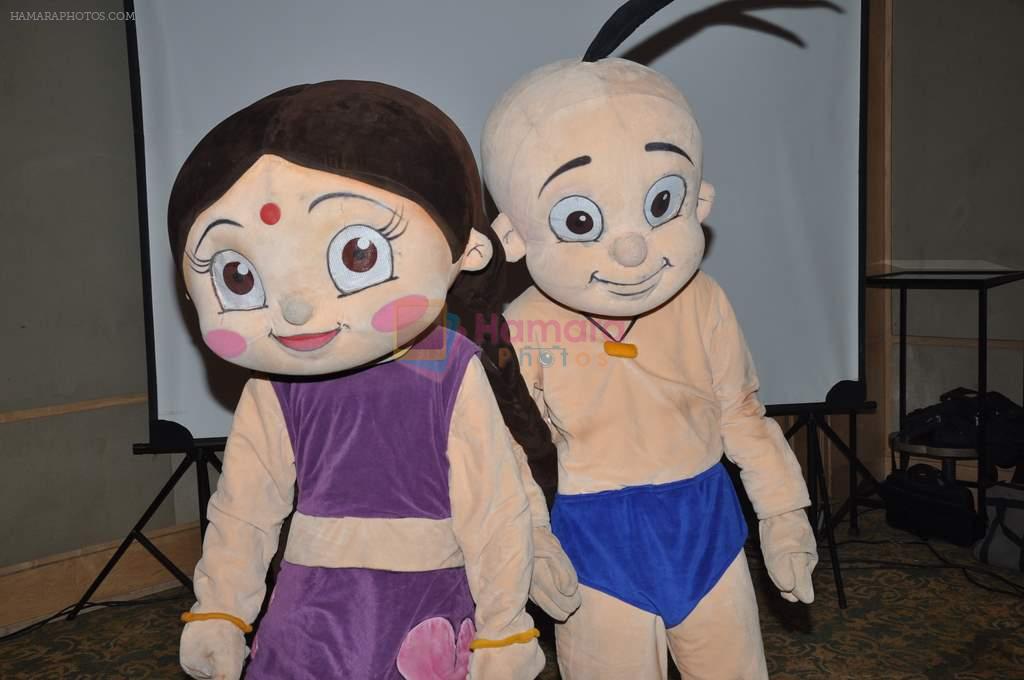 at Chhota Bheem and the Throne of Bali Trailer Launch in Mumbai on 13th  April 2013 / Launch Events - Bollywood Photos