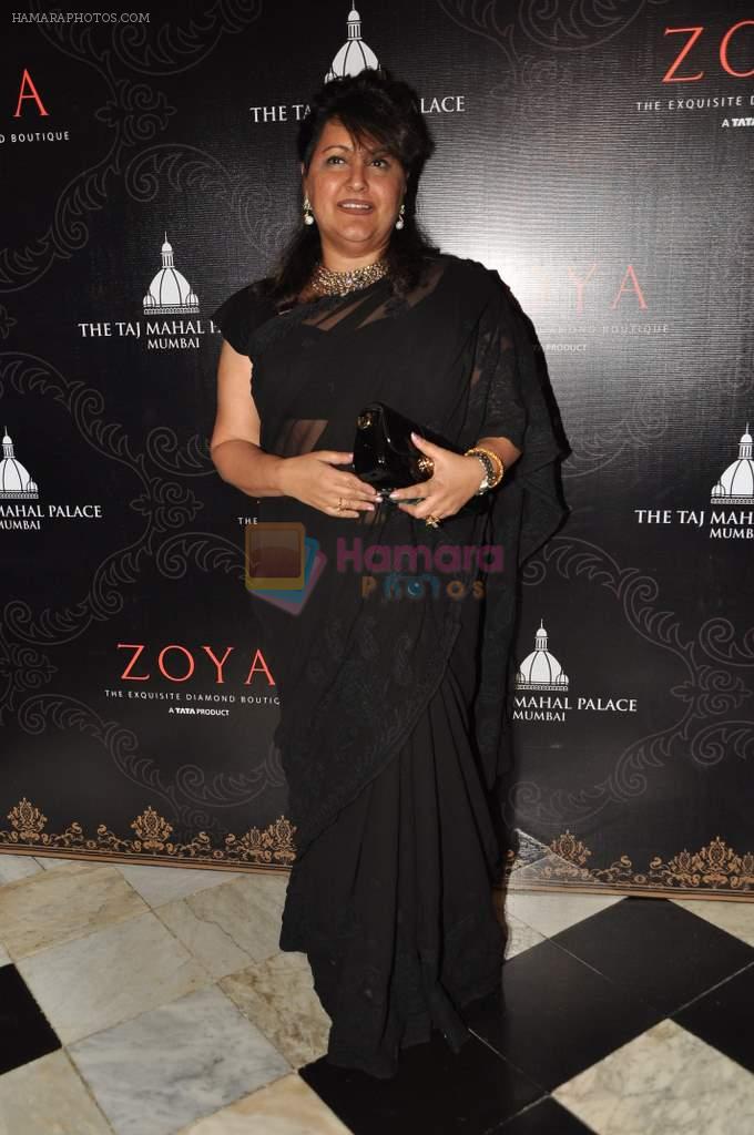 Raell Padamsee at Zoya introduces exquisite Jewels of the Crown jewellery line in Mumbai on 13th April 2013