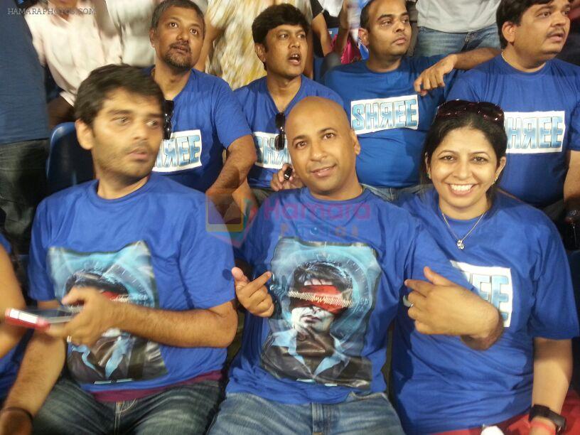 Rajesh Bachchani at Wankhede Stadium to promote his debut film SHREE