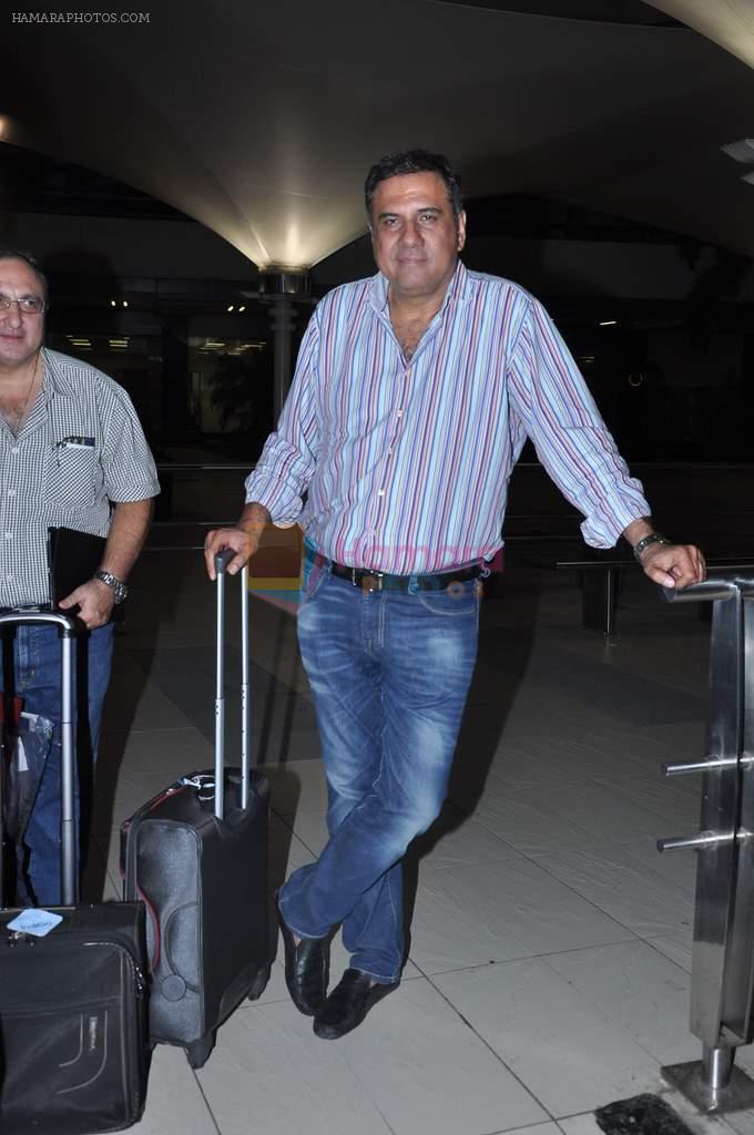 Boman Irani snapped at airport in Mumbai on 16th April 2013