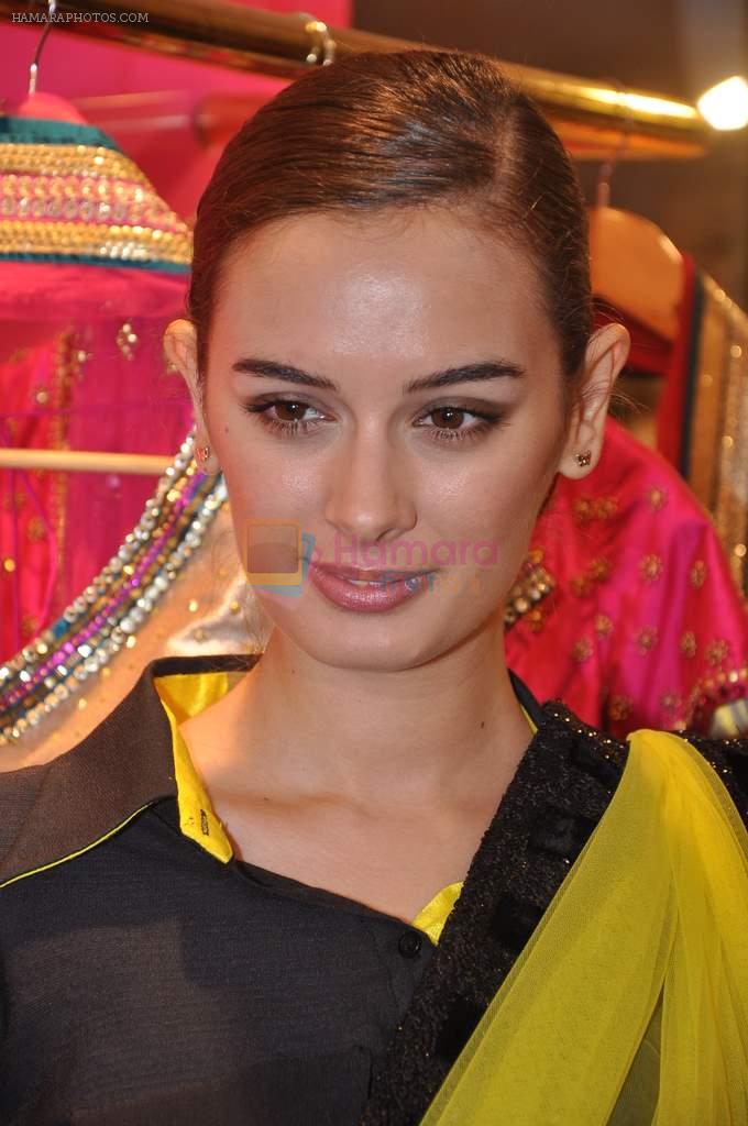 Evelyn Sharma at Manish Arora's first store in Juhu, Mumbai on 15th April 2013
