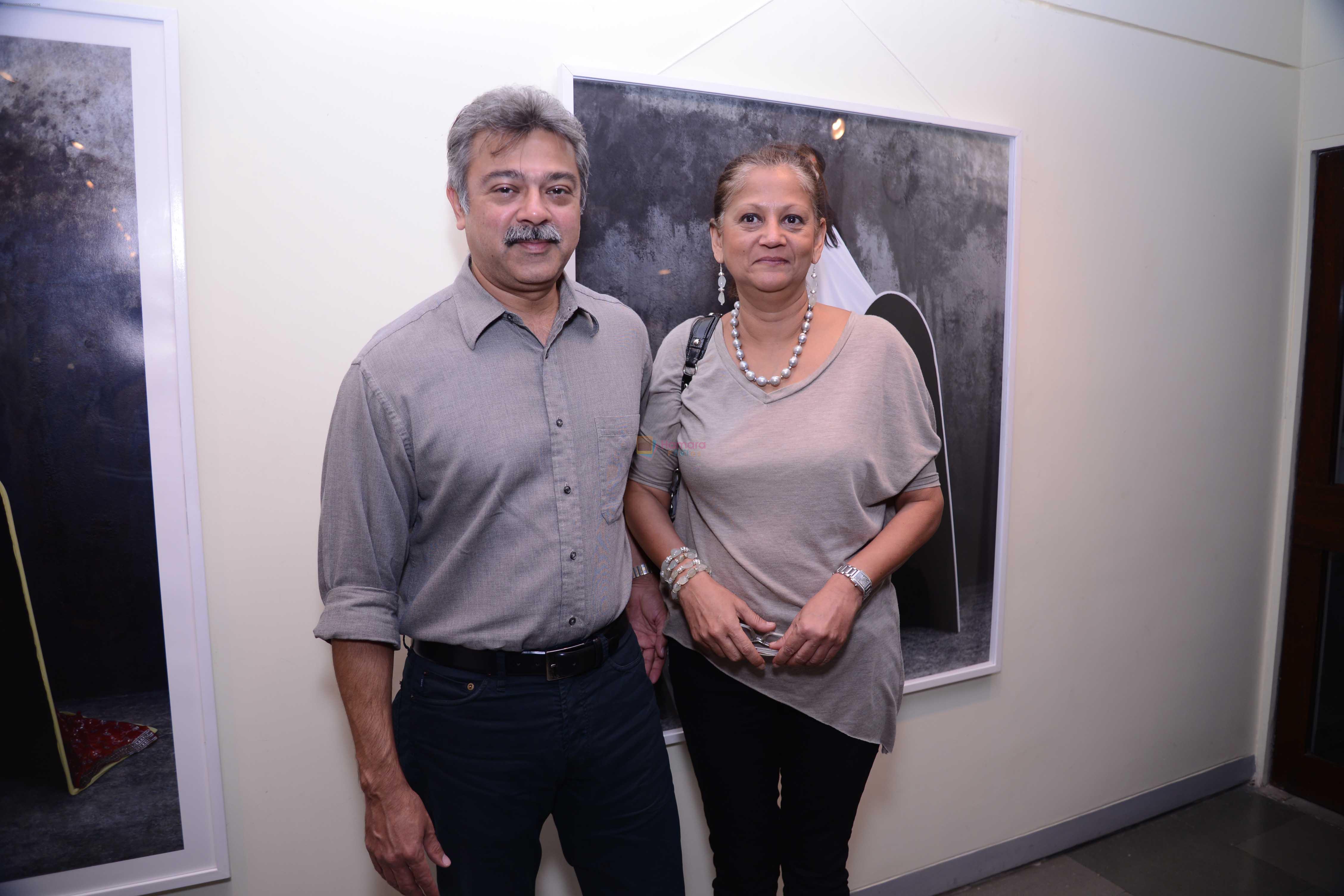 Anish Trivedi and Vineeta Trivedi at the Maimouna Guerresi photo exhibition in association with Tod's in Mumbai