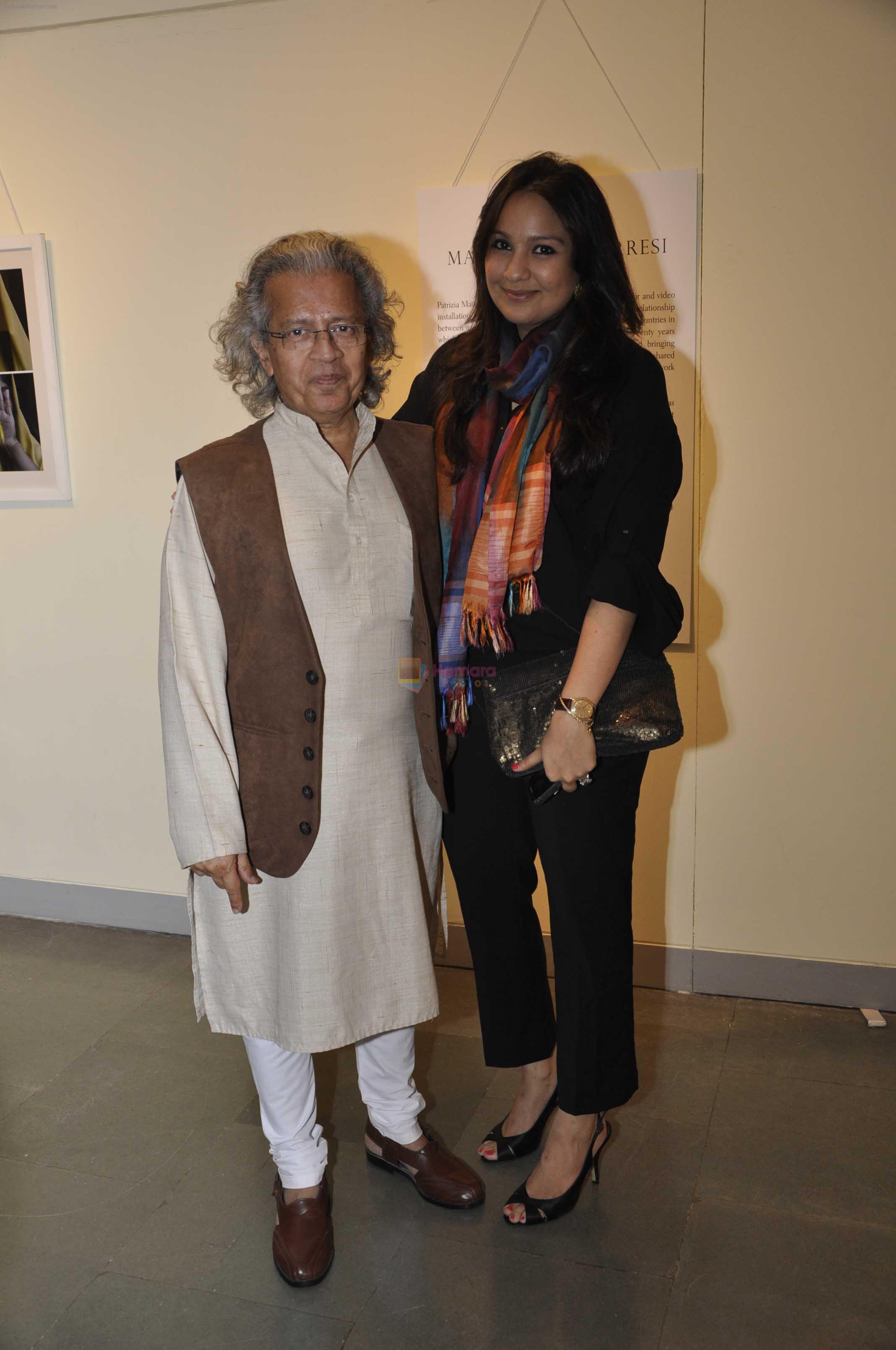 Anil Dharkar and Farah Sidiqui at the Maimouna Guerresi photo exhibition in association with Tod's in Mumbai