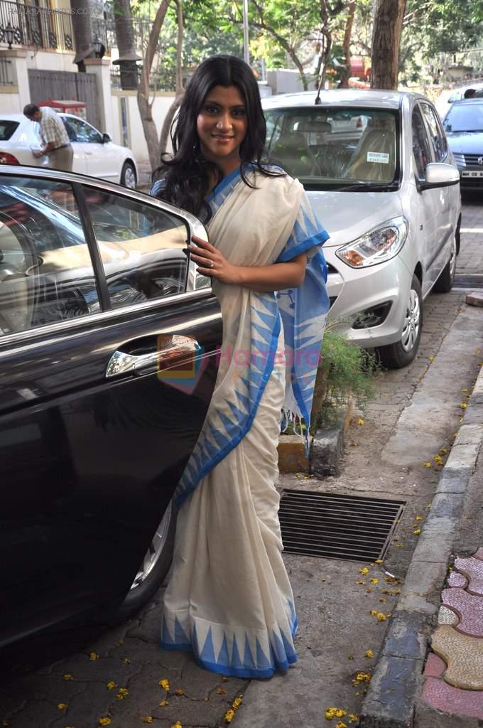 Konkona Sen Sharma at Ek Thi Daayan interviews in Andheri, Mumbai on 17th April 2013