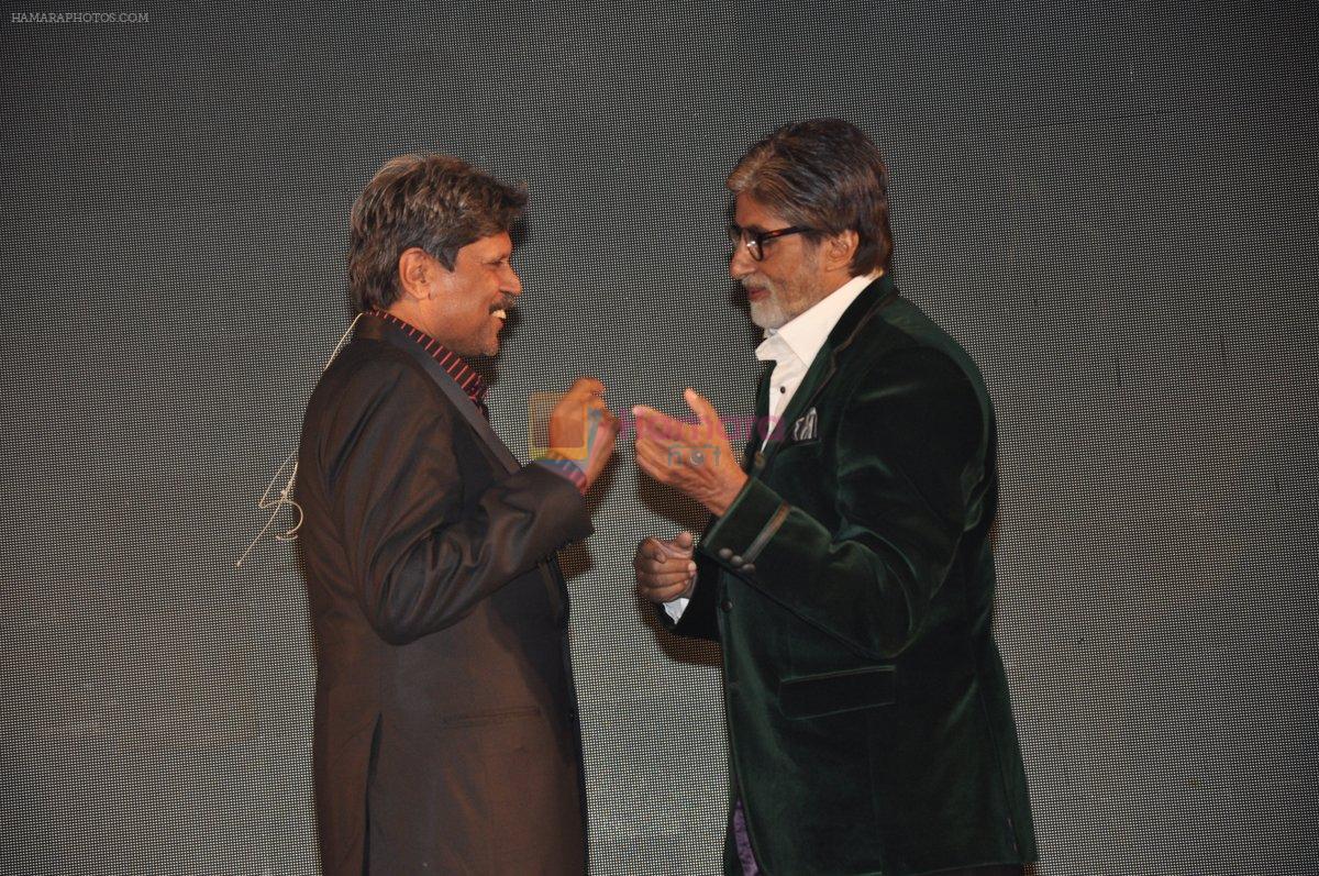 Amitabh Bachchan, Kapil Dev unveil Sidhu's Sherry on Topp in J W Marriott, Juhu, Mumbai on 18th April 2013
