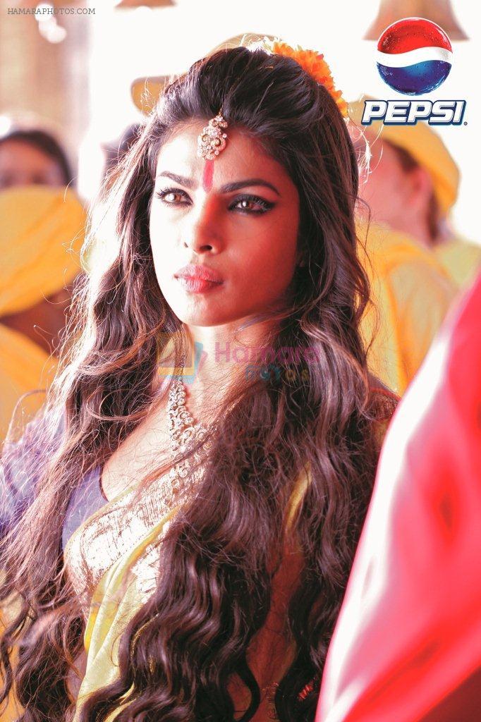 Priyanka Chopra in her spiritual diva look for Pepsi IPL Campaign