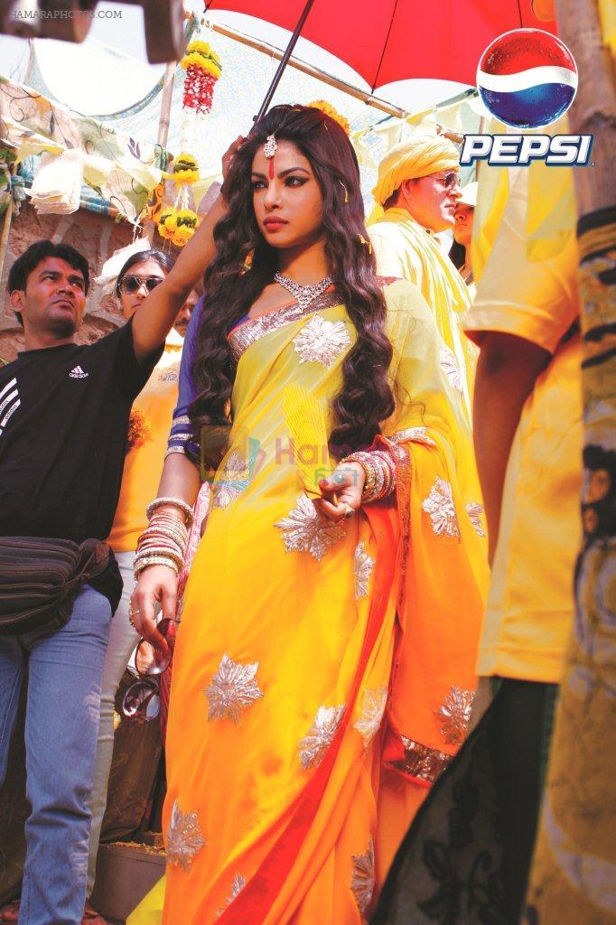 Priyanka Chopra in her spiritual diva look for Pepsi IPL Campaign