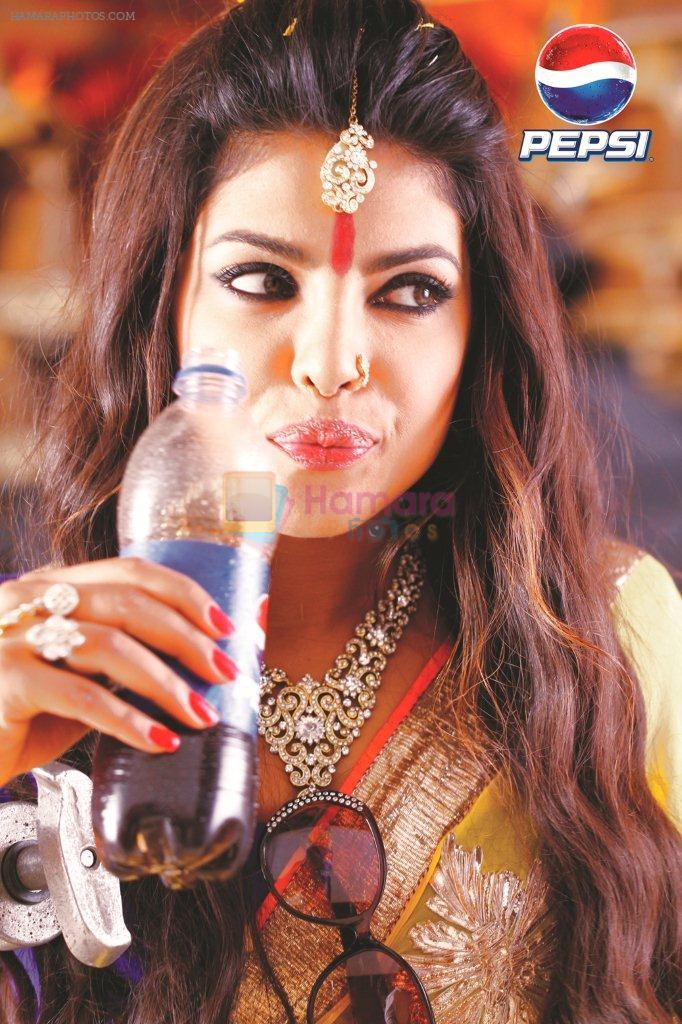 Priyanka Chopra in her spiritual diva look for Pepsi IPL Campaign
