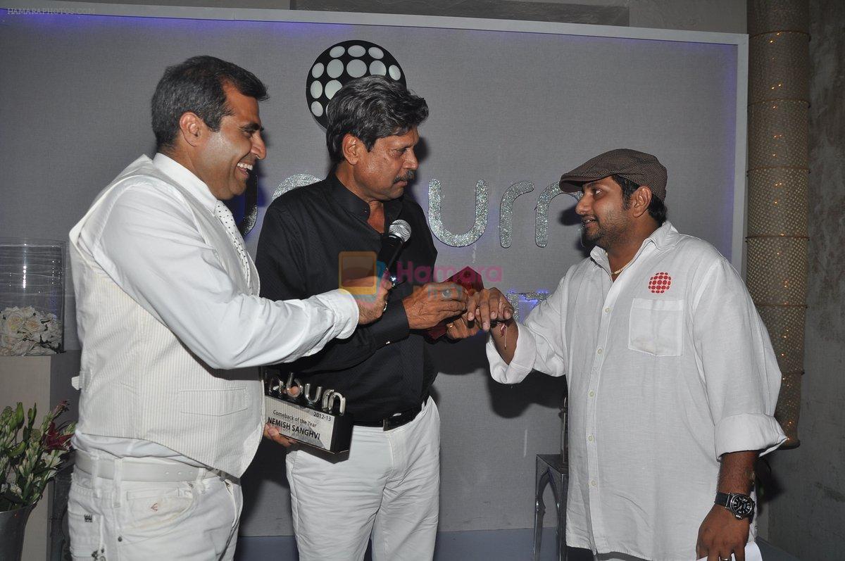 Kapil Dev, Shailendra Singh at Sunburn Awards 2013 in Mumbai on 21st April 2013