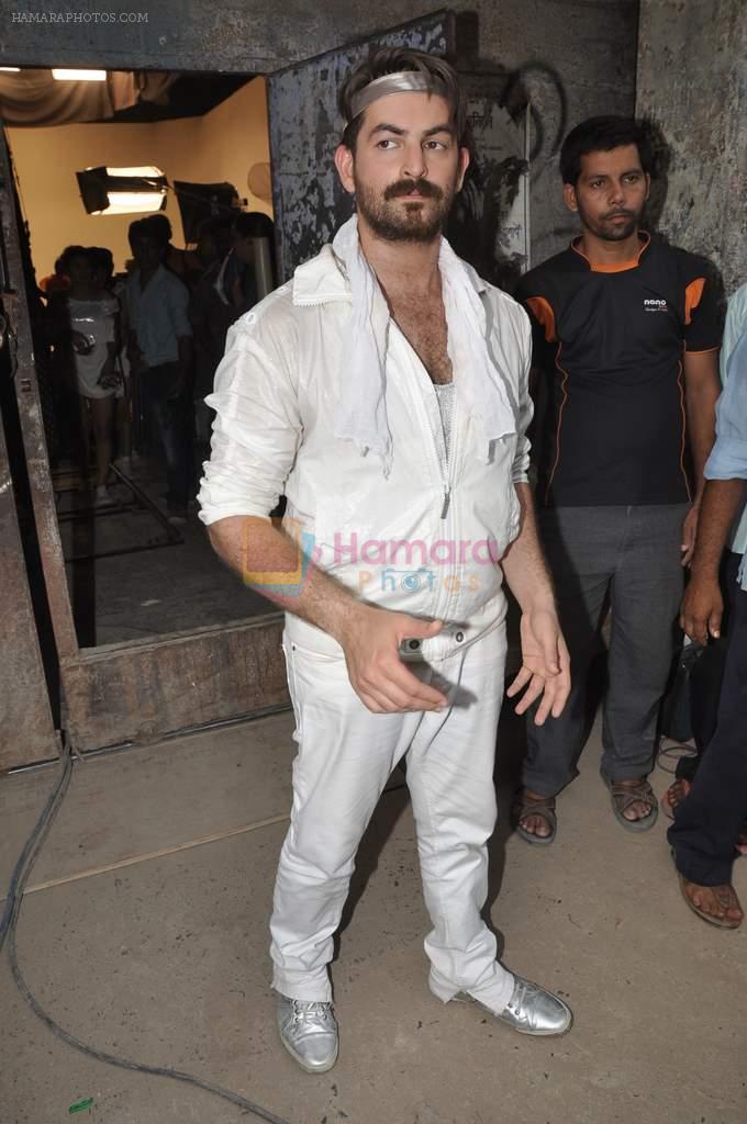 Neil Nitin Mukesh at Shortcut Romeo on location in Filmistan, Mumbai on 21st April 2013