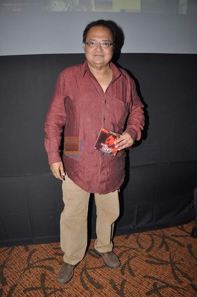 Rakesh Bedi at  I don_t love you film music launch in Mumbai on 22nd April 2013