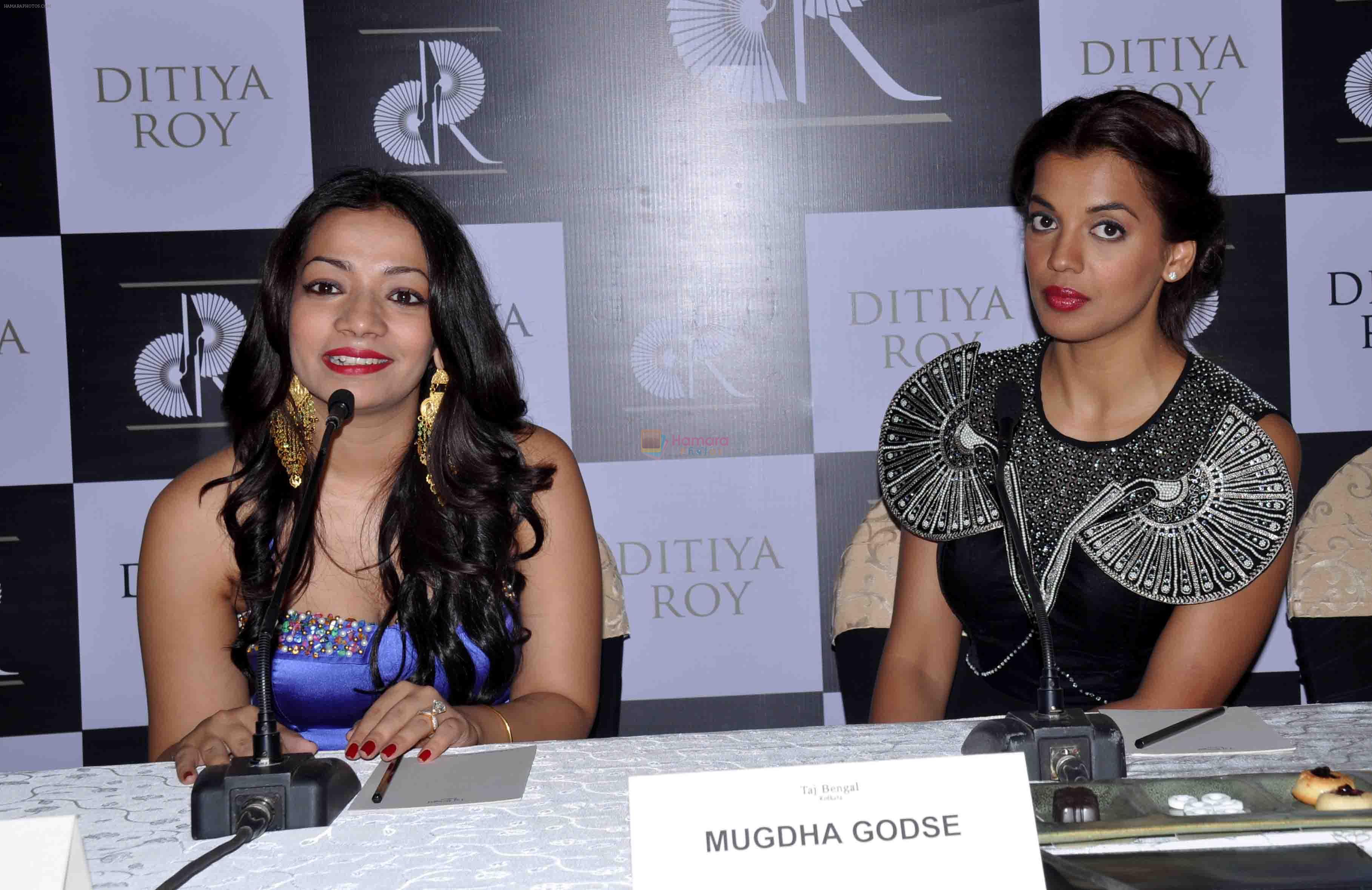 Mugdha Godse at Ditiya Roy Label Launch in Taj Bengal, Kolkata on 20th April 2013