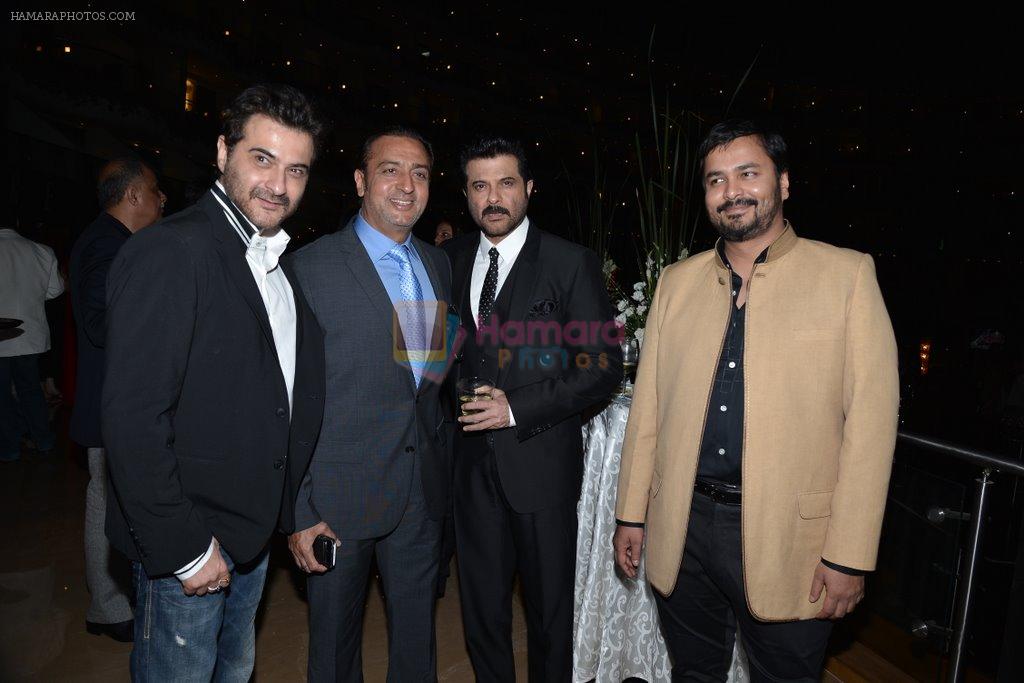 Anil Kapoor, Sanjay Kapoor at Sahara Pariwar hosts bash in honour of Sridevi for winning Padma Bhushan in Mumbai on 23rd April 2013