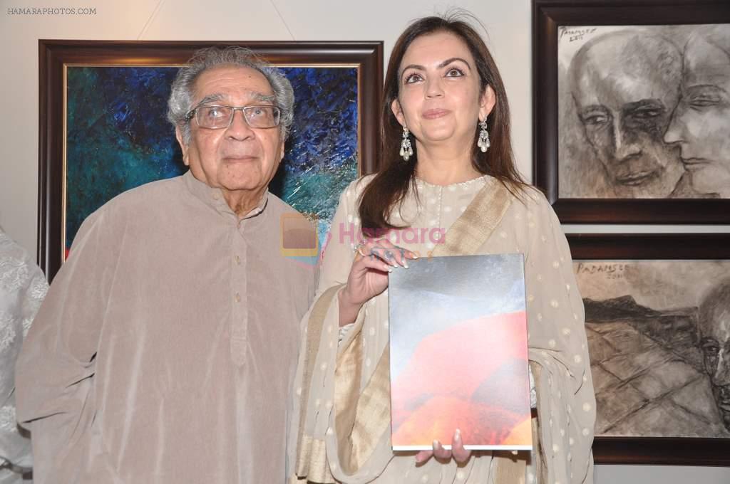 Nita Ambani at Priyasri Patodia's art event for Nancy Adjania's publication launch in Worli, Mumbai on 26th April 2013