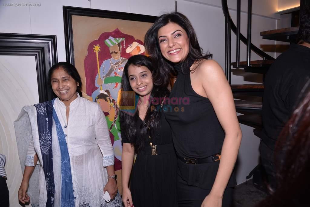 Sushmita Sen at the Launch of Gallery 7 art gallery in Mumbai on 26th April 2012
