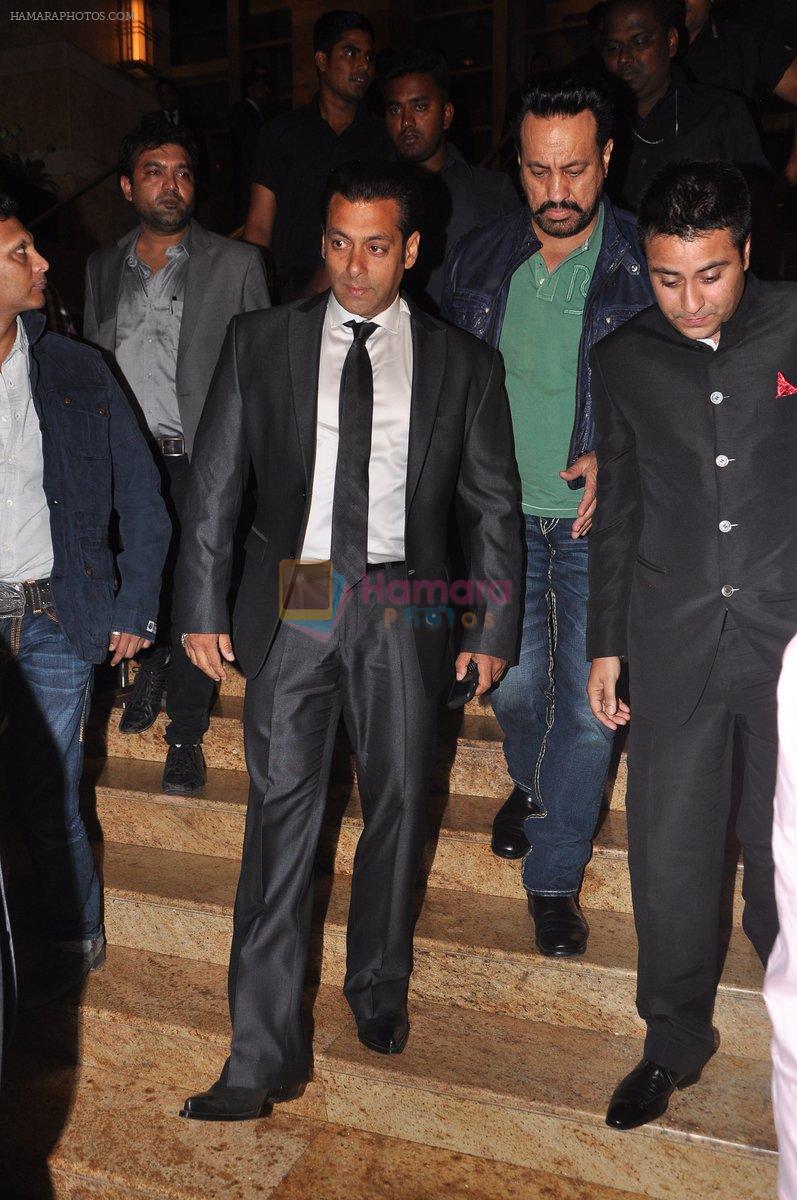 Salman Khan at Jai Maharashtra channel Launch in Grand Hyatt, Mumbai on 27th April 2013
