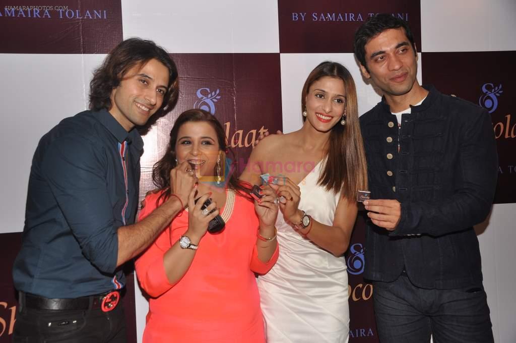 Apoorva Agnihotri, Shilpa at Kushal Punjabi and Shilpa Agnihotri's Maiden company Dream Catcher unveils Samaira Tolani's  SHOCOLAAT on 28th April 2013