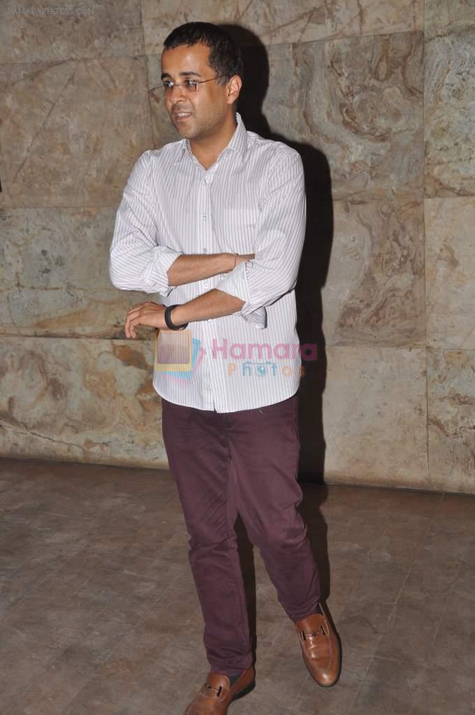 Chetan Bhagat at Qayamat Se Qaymat tak screening in Mumbai on 29th April 2013