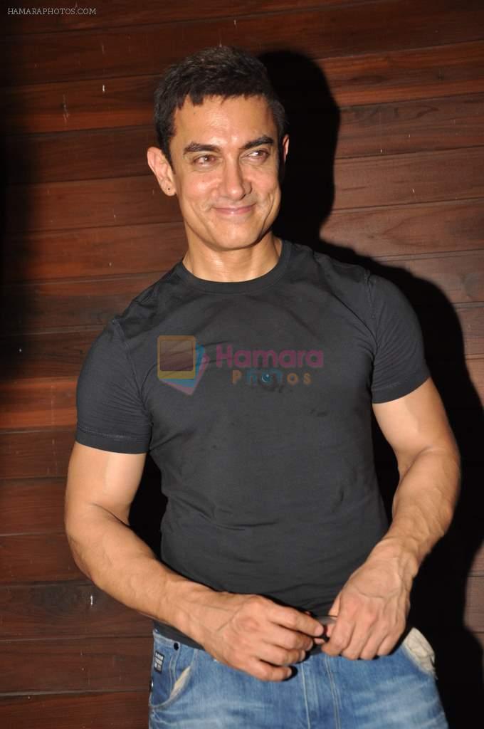Aamir Khan at Bombay Talkies spl screening in Mumbai on 29th April 2013