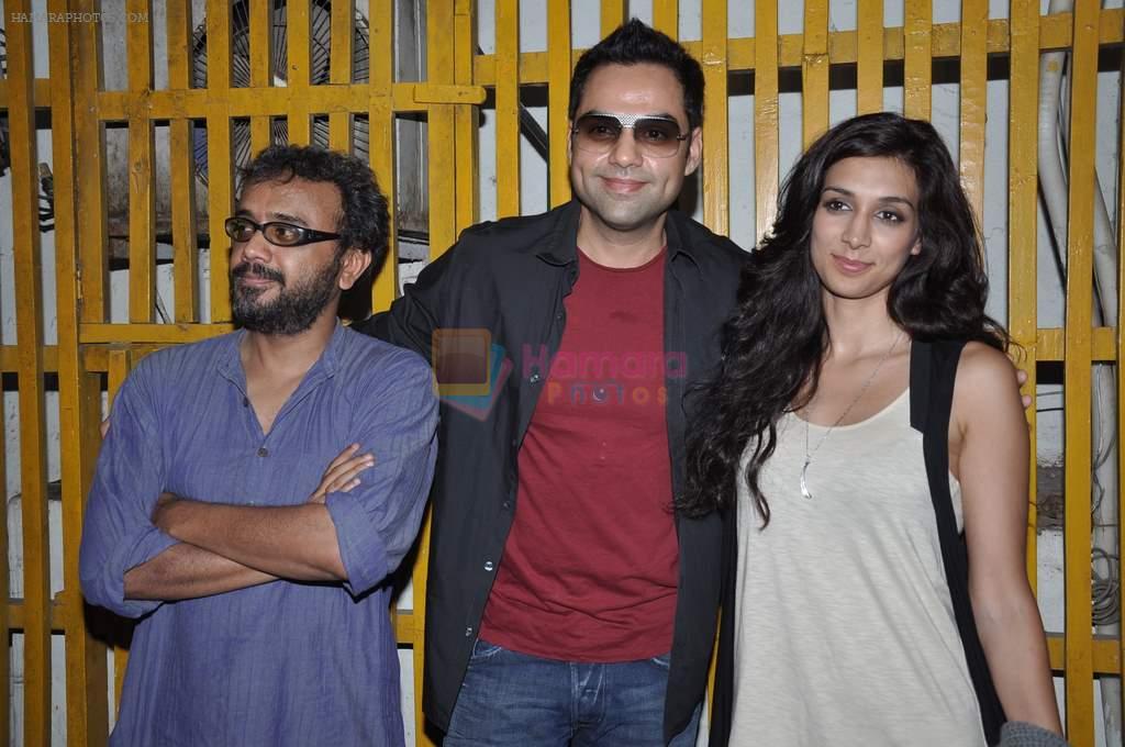 Dibakar Banerjee, Abhay Deol, Preeti Desai at Bombay Talkies screening in Ketnav, Mumbai on 30th April 2013