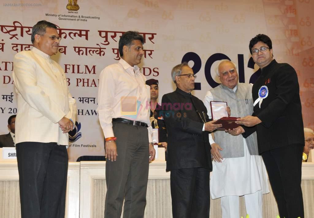 Parsoon Joshi at 60th National Film Awards function in Mumbai on 3rd May 2013