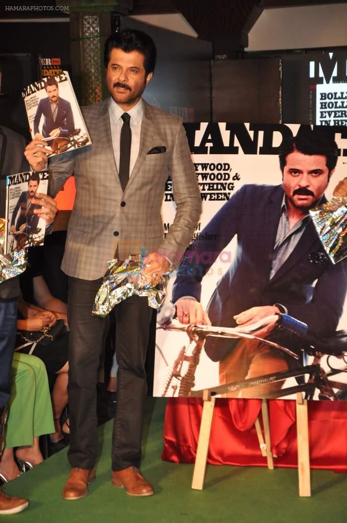 Anil Kapoor at the launch of  Mandate magazine and judge man hunt in Mumbai on 4th May 2013