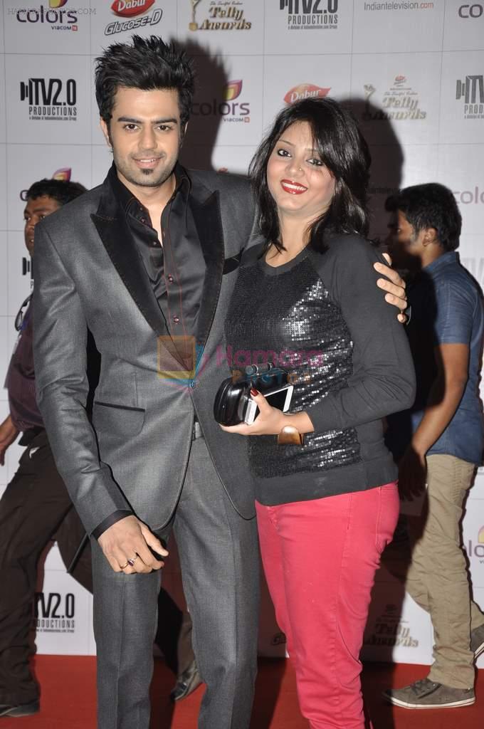 Manish Paul at Indian Telly Awards in Mumbai on 4th May 2013