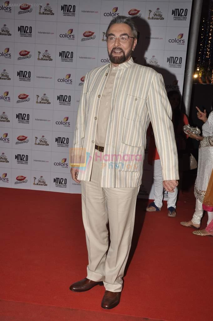 Kabir Bedi at Indian Telly Awards in Mumbai on 4th May 2013