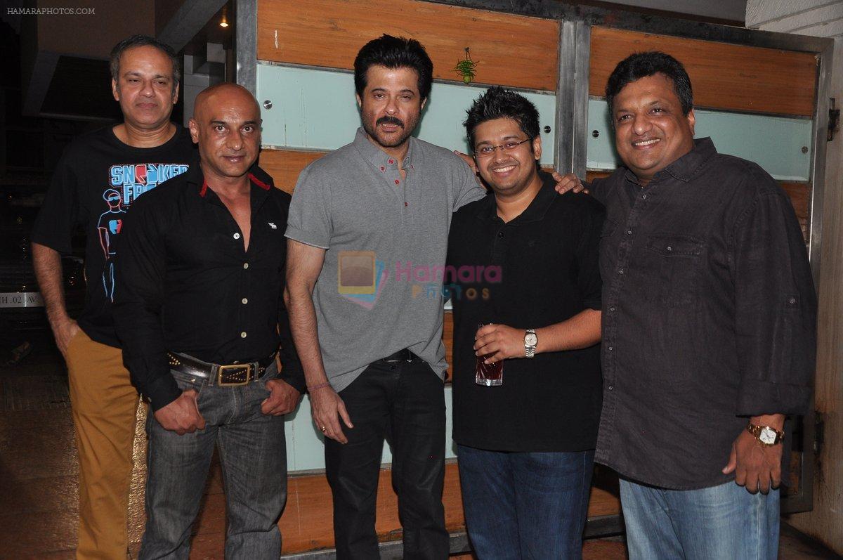Anil Kapoor, Sanjay Gupta at Shootout at Wadala success bash at Ekta's House in Mumbai on 5th May 2013