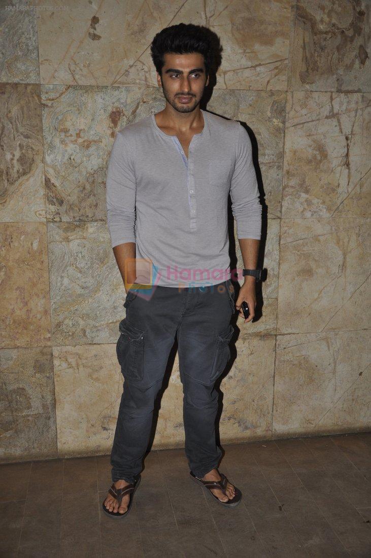 Arjun Kapoor at the special screening of gippy in Lightbox, Mumbai on 7th May 2013