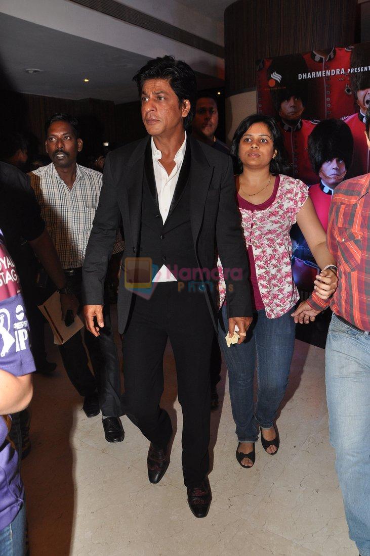 Shahrukh Khan at Yamla Pagla Deewana 2 Music Launch in Novotel, Mumbai on 7th May 2013