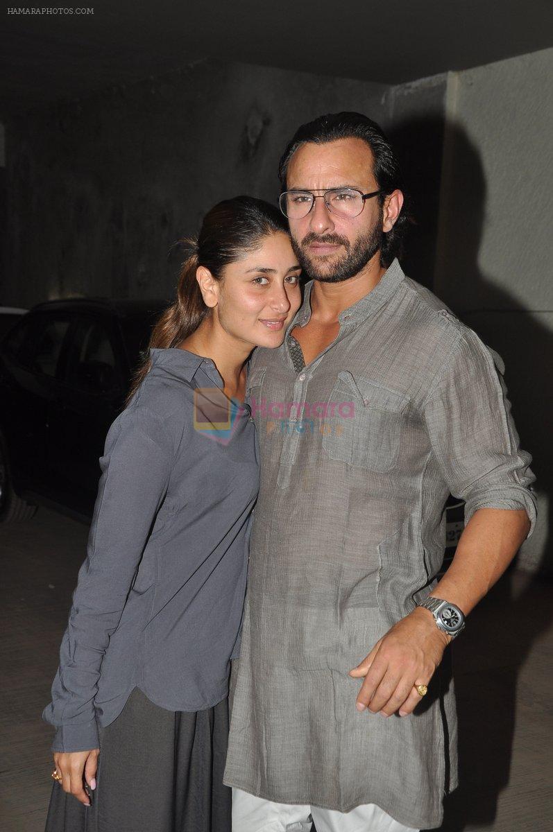 Saif Ali Khan, Kareena Kapoor at go goa gone screening in Lightbox, Mumbai on 9th May 2013
