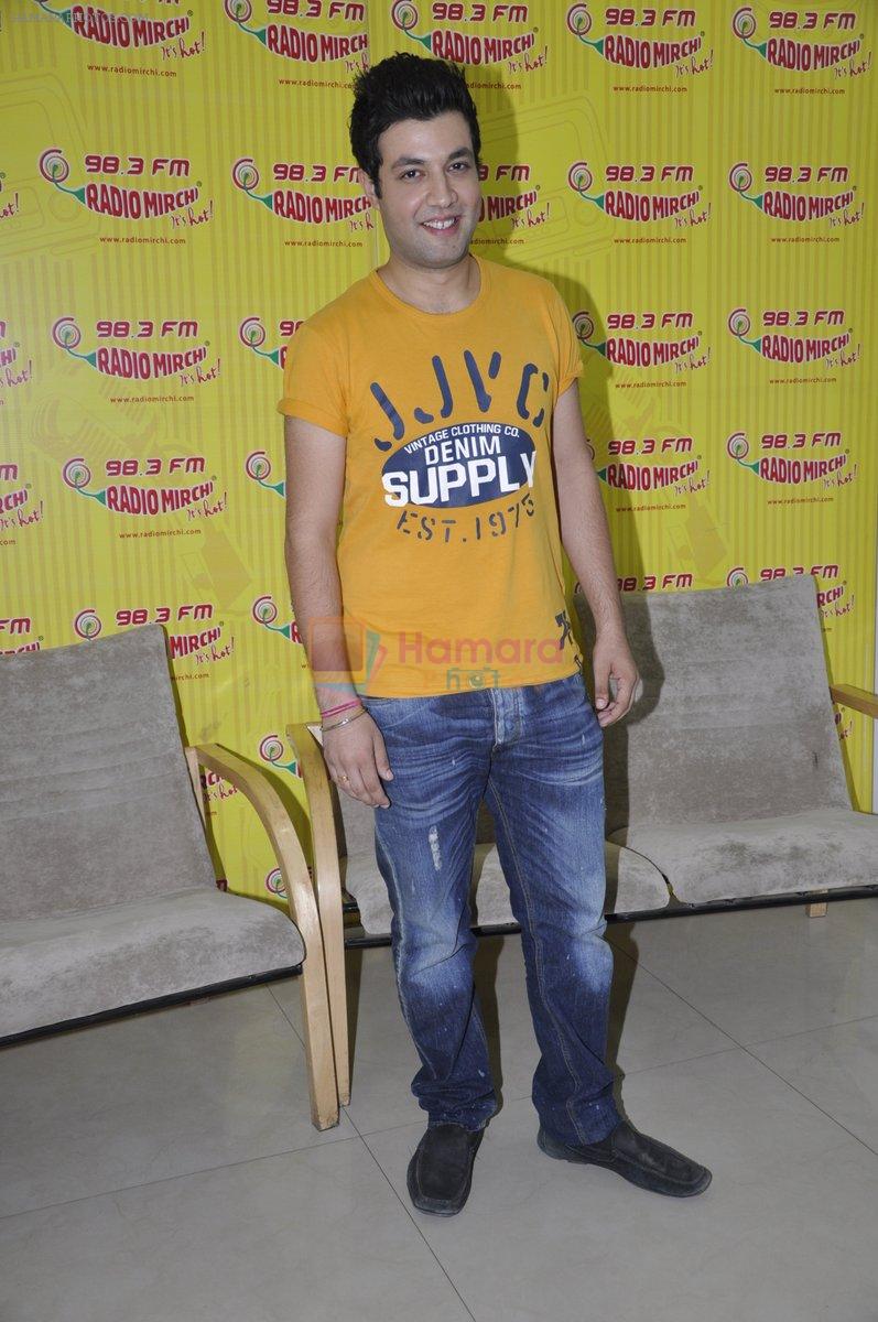 Varun Sharma at the Promotion of Fukrey at 98.3 FM Radio Mirchi in Mumbai on 9th May 2013
