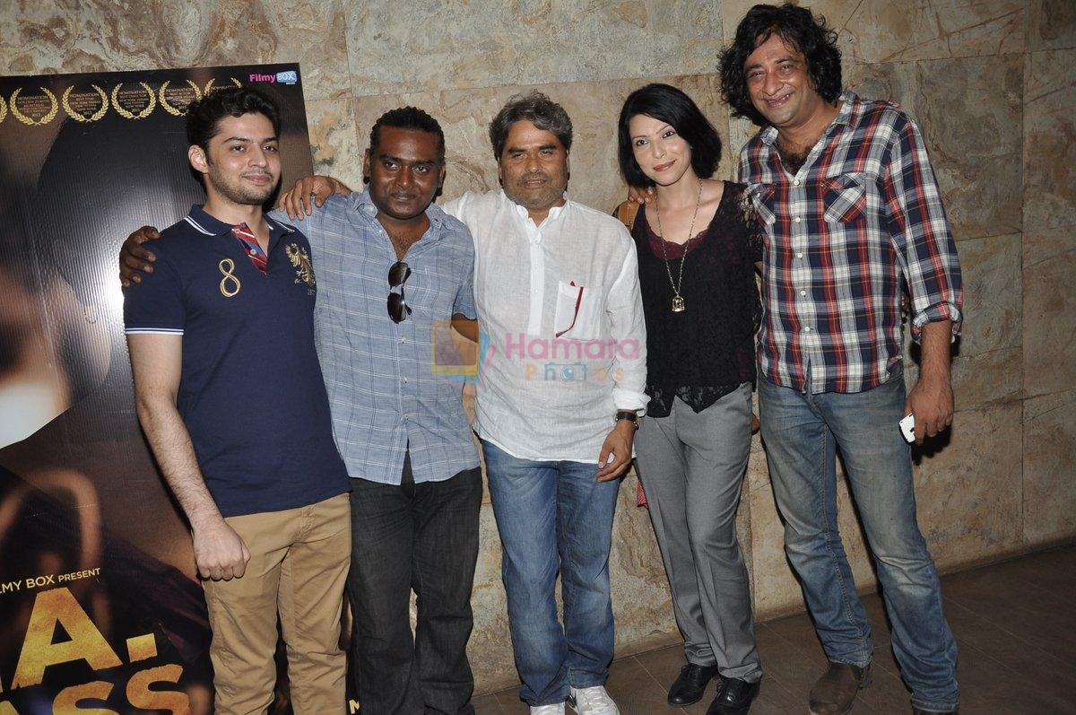 Shadab Kamal, Vishal Bhardwaj, Shilpa Shukla, Ajay Bahl at the Special Screening of BA Pass in lightbox, Juhu, Mumbai on 10th May 2013