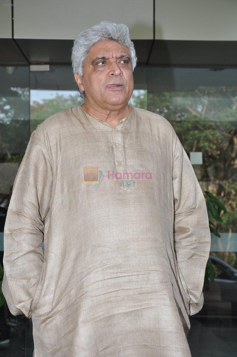 Javed Akhtar at Whistling woods event in Mumbai on 12th May 2013