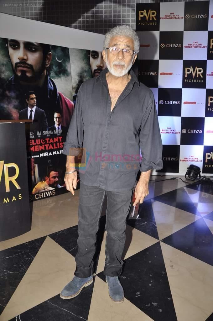 Naseeruddin Shah at Mira Nair The Reluctant Fundamentalist premiere in PVR, Mumbai on 15th May 2013