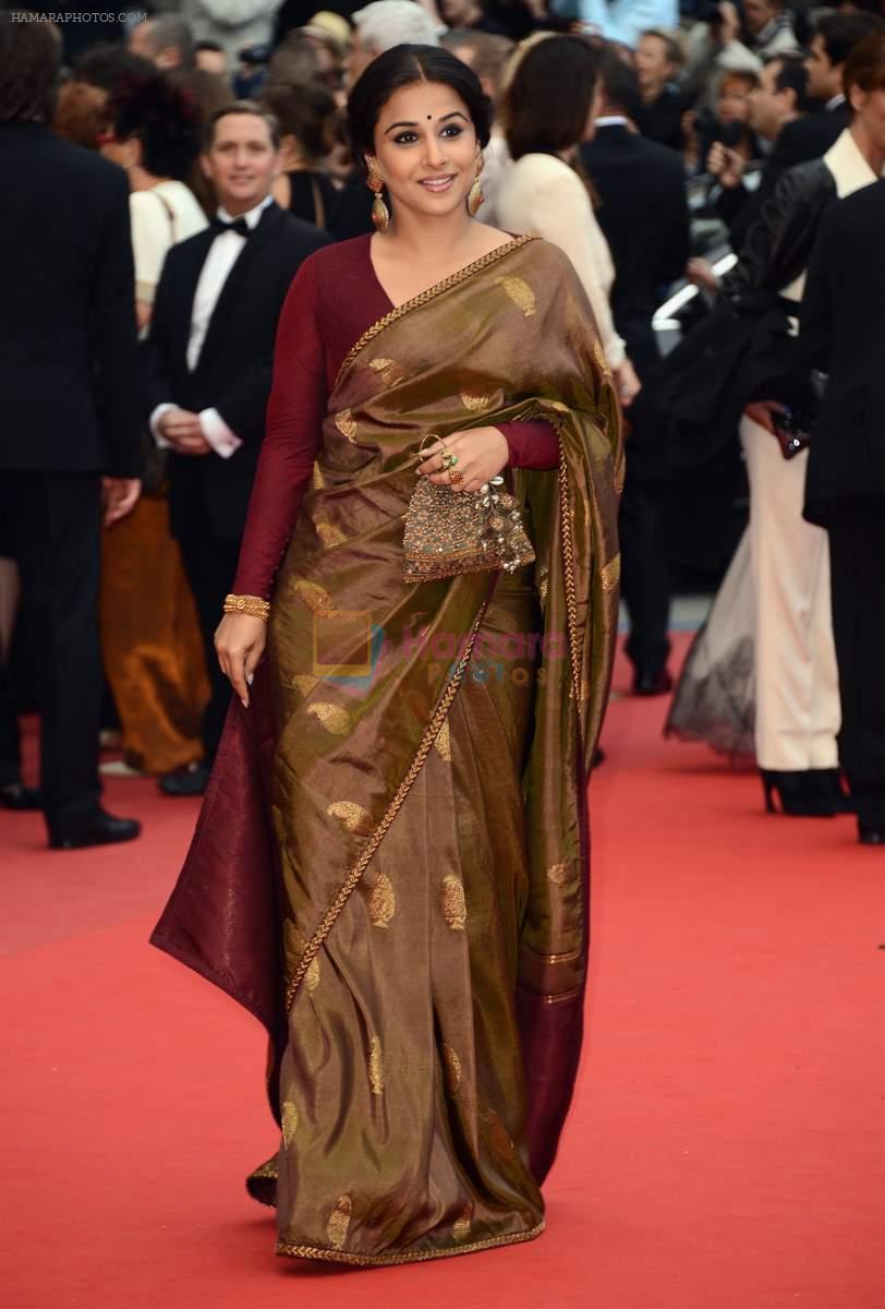 Vidya Balan at the 66th edition of the Cannes Film Festival in Cannes on 19th May 2013