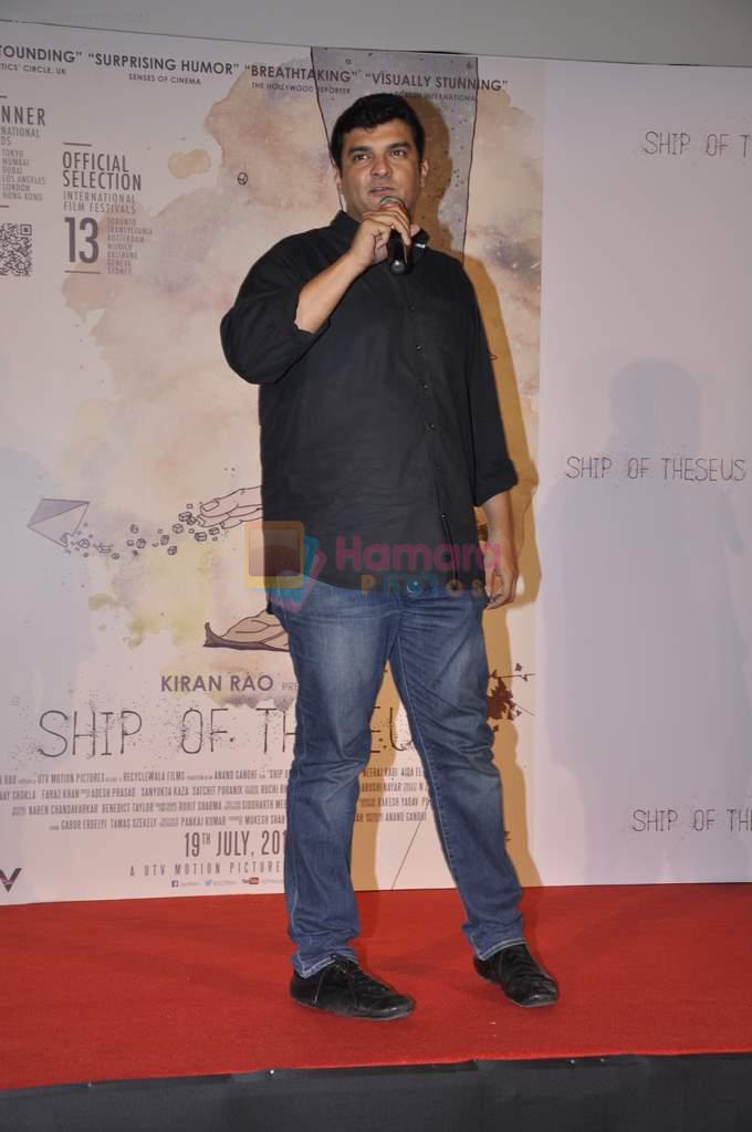 Siddharth Roy Kapur at the trailor of film Ship of Theseus in PVR, Mumbai on 22nd May 2013