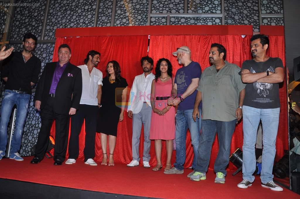 Shankar Mahadevan, Ehsaan Noorani, Loy Mendonsa at D-Day film promo launch in Cinemax, Mumbai on 23rd May 2013