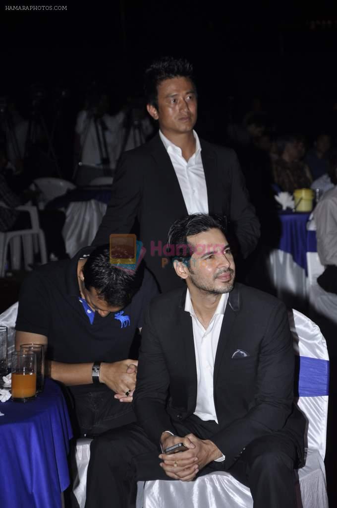 Dino Morea, Baichung Bhutia at Indian Football Awards in Bombay Gym, Mumbai on 23rd May 2013